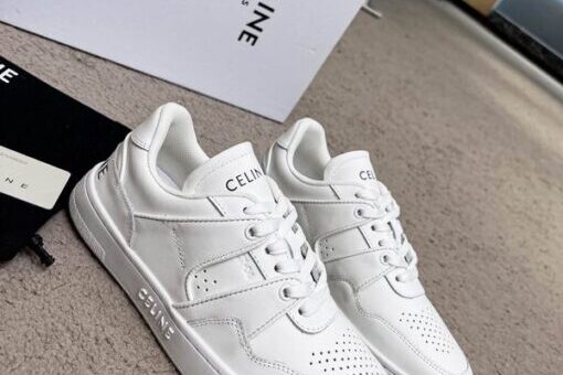 Celine CT-04 Low Lace-up Sneaker Optic White