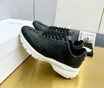Celine Runner CR-02 Low Lace-Up Sneaker Black
