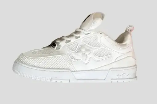 LV Skate Sneaker Full White