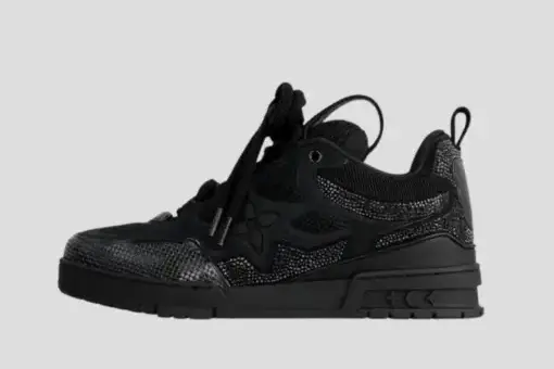 LV Skate Sneaker Black Full Black - 37