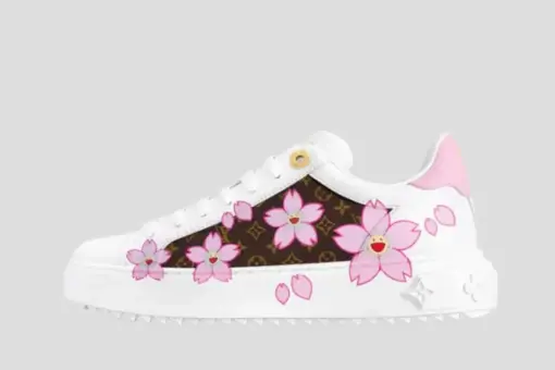 LV x TM Time Out Sneaker White Brown - 36