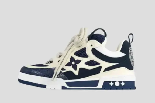 LV Skate Sneaker Beige Blue - 39