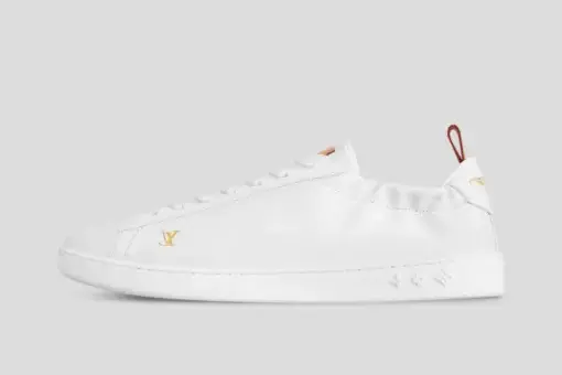 LV Soft Trainers Calf Leather Sneaker White - 37