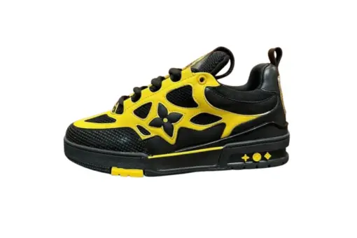 LV Skate Sneaker Black & Yellow - 36