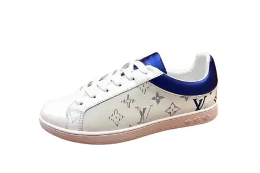 LV Lagoon Sneaker White With Blue Design - 39