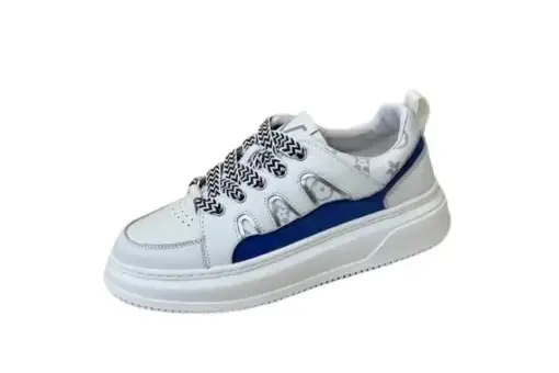 LV High Top Sole Sneaker Light White - 38