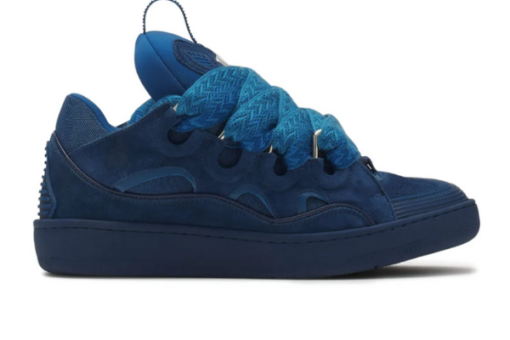 Lanvin Curb Sneakers Indigo Blue - 46
