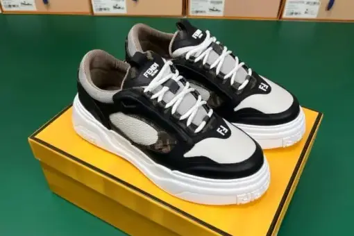 Fendi Force Sneakers Black