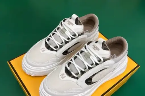 Fendi Force Sneakers White/ Black