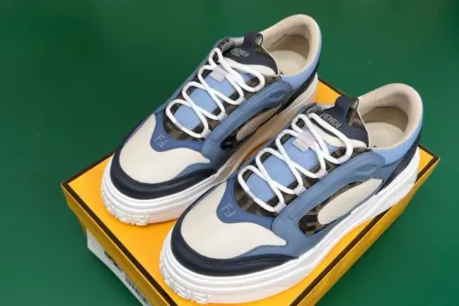 Fendi Force Sneakers Blue