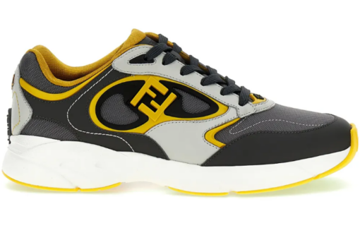 FENDI Fendi Forward Sneaker Dark Grey/Yellow