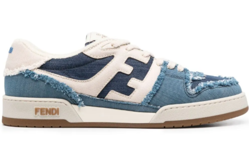 FENDI Fendi Match Denim Sneaker Blue/White