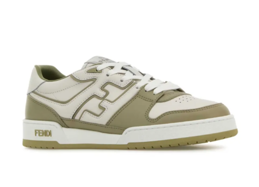 FENDI Logo-Patch Sneaker Olive Green 2026 | Drip Kickz FENDI Logo-Patch Sneaker Olive Green - Image 2
