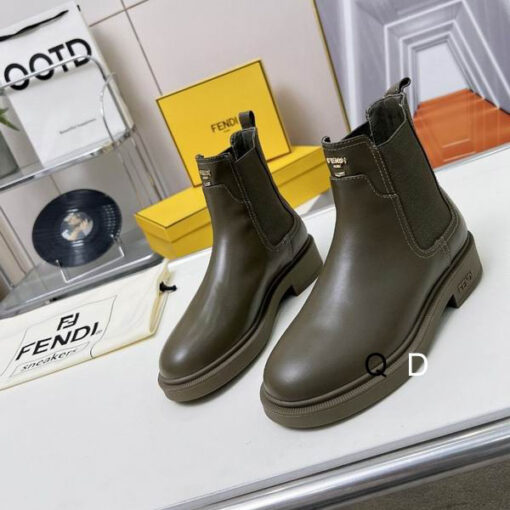 Fendi Boots Olive Green 2026 | Drip Kickz Fendi Boots Olive Green - Image 2