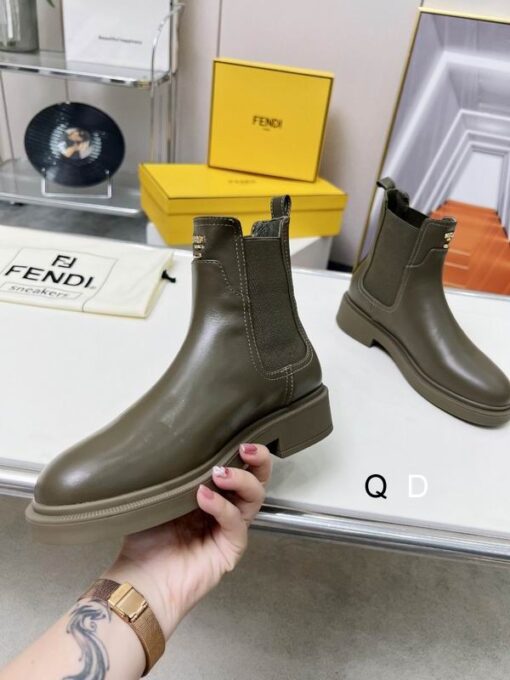 Fendi Boots Olive Green 2026 | Drip Kickz Fendi Boots Olive Green