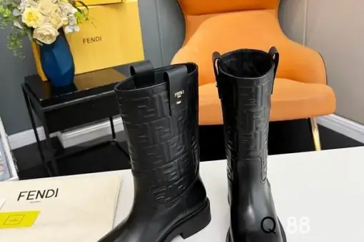 Fendi Filo Boots Black