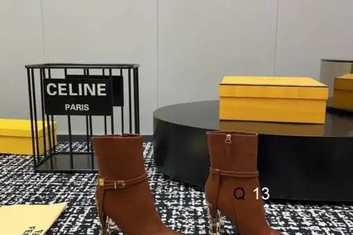 Fendi Ankle Boots Brown
