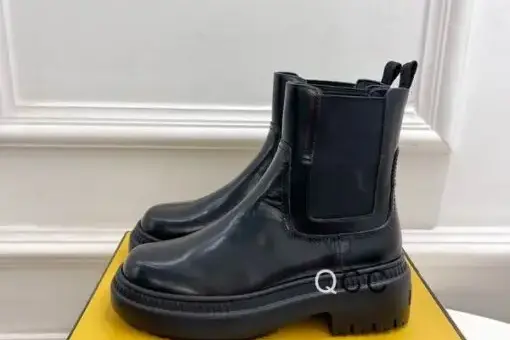 Fendi Chelsea Boots Black