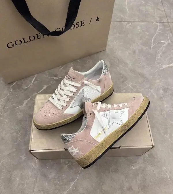 Golden Goose Ball Star Sneakers Pink 2026 | Drip Kickz Golden Goose Ball Star Sneakers Pink