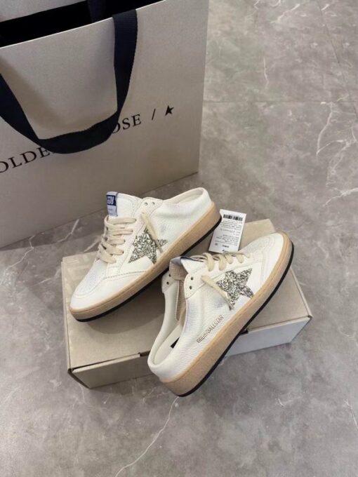 Golden Goose Ball Star Sabot Sneakers White 2026 | Drip Kickz Golden Goose Ball Star Sabot Sneakers White - Image 2