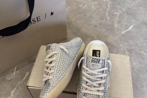 Golden Goose Super Star Sabot Sneakers Grey