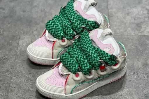 Lanvin Curb Sneaker Green