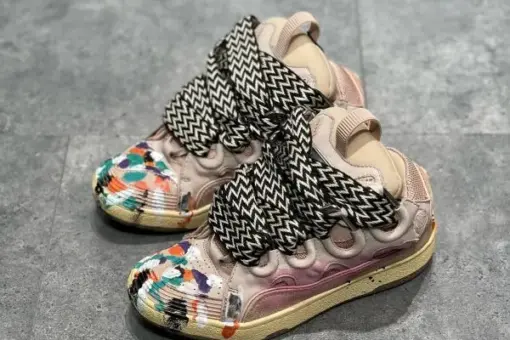Lanvin Curb Sneakers Multicolor