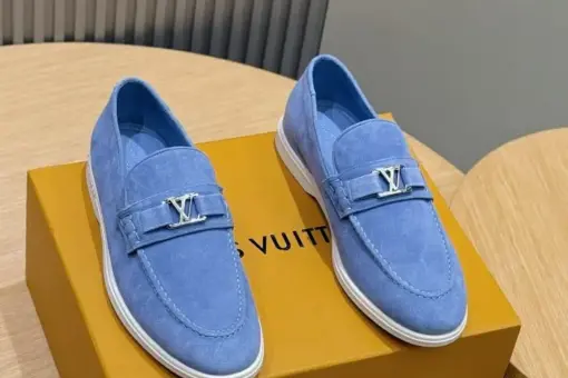 LV Estate Loafer Blue - 44
