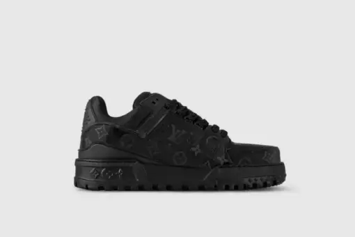 LV Trainer Maxi Sneaker Glossy Black - 38