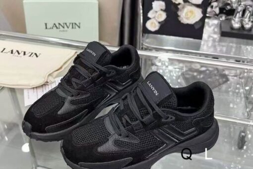 Lanvin JLA Mesh Sneakers Black - 41