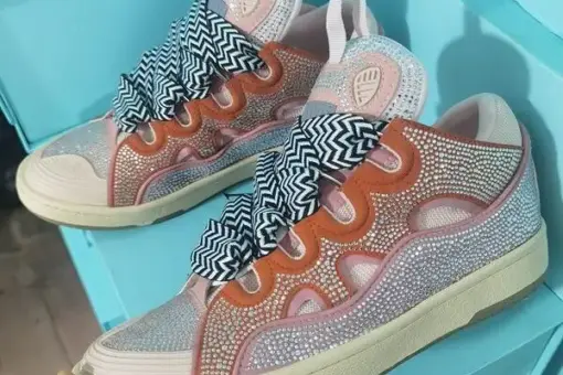 Lanvin Curb Ringstone Sneaker Multicolor - 40