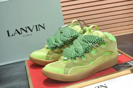 Lanvin Clay Sneakers Green - 38