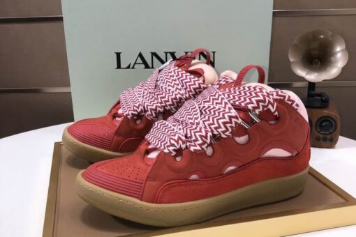 Lanvin Curb Sneakers Red - 39
