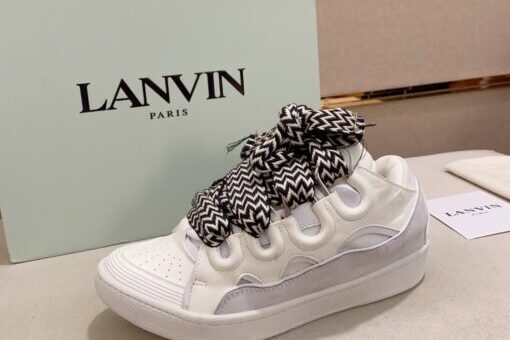 Lanvin Curb Sneakers White M1 - 41