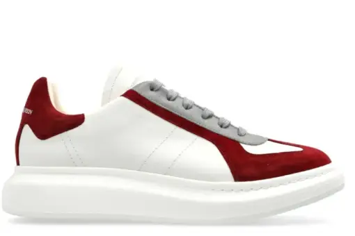 Alexander McQueen Low-Top Sneakers White Red