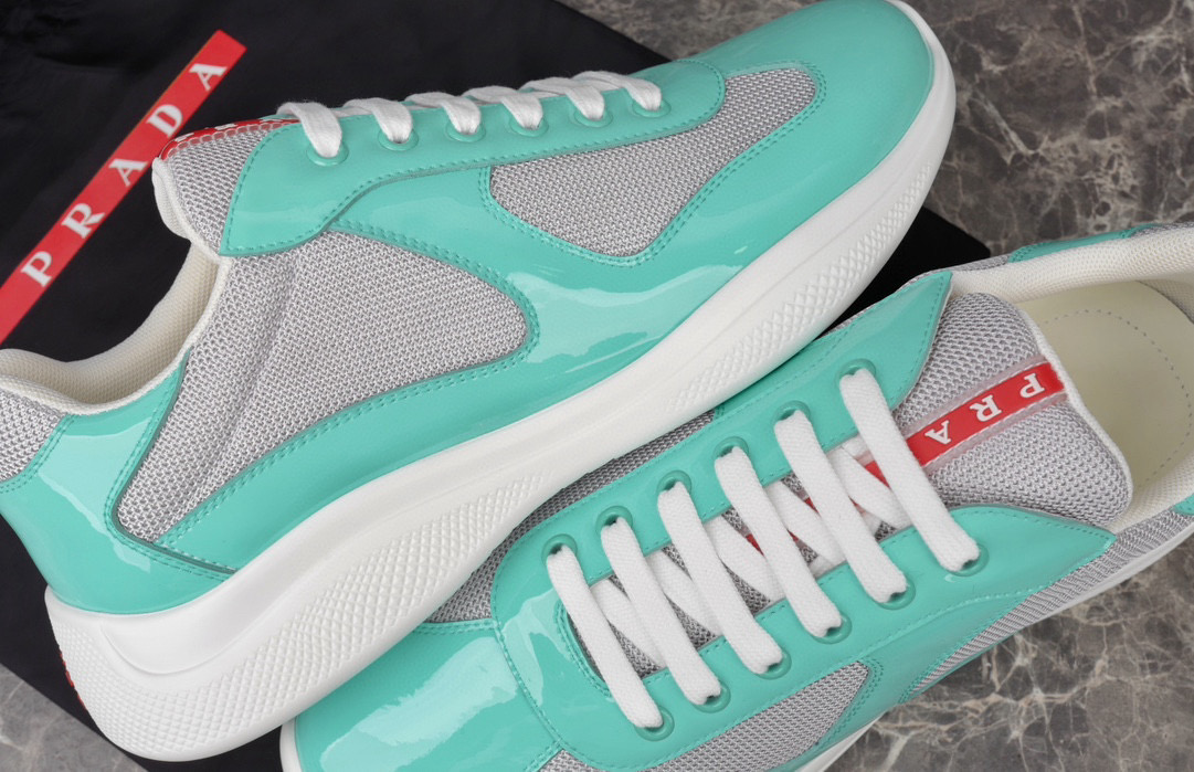 Prada Sneaker Paste & Grey 2026 | Drip Kickz Prada Sneaker Paste & Grey - Image 4