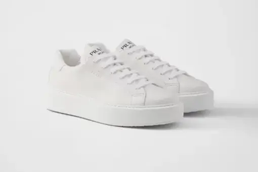Prada Leather Sneaker All White - 44
