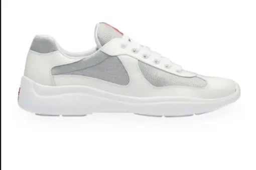 Prada SNEAKERS PRADA AMERICA`S CUP White/Grey - 39