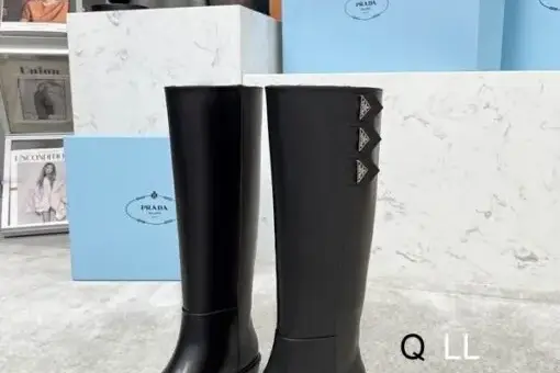 Prada knee Boots Black - 42