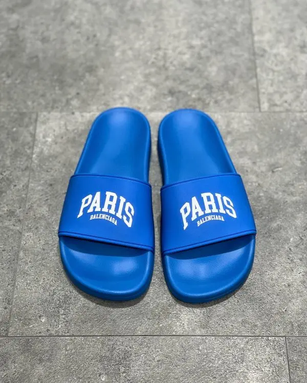 Balenciaga Slippers Blue White 2026 | Drip Kickz Balenciaga Slippers Blue White - Image 5