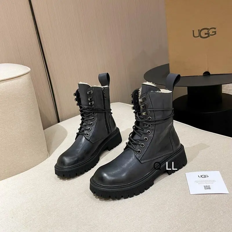UGG Lace-Up Platform Boot Black 2026 | Drip Kickz UGG Lace-Up Platform Boot Black - Image 3