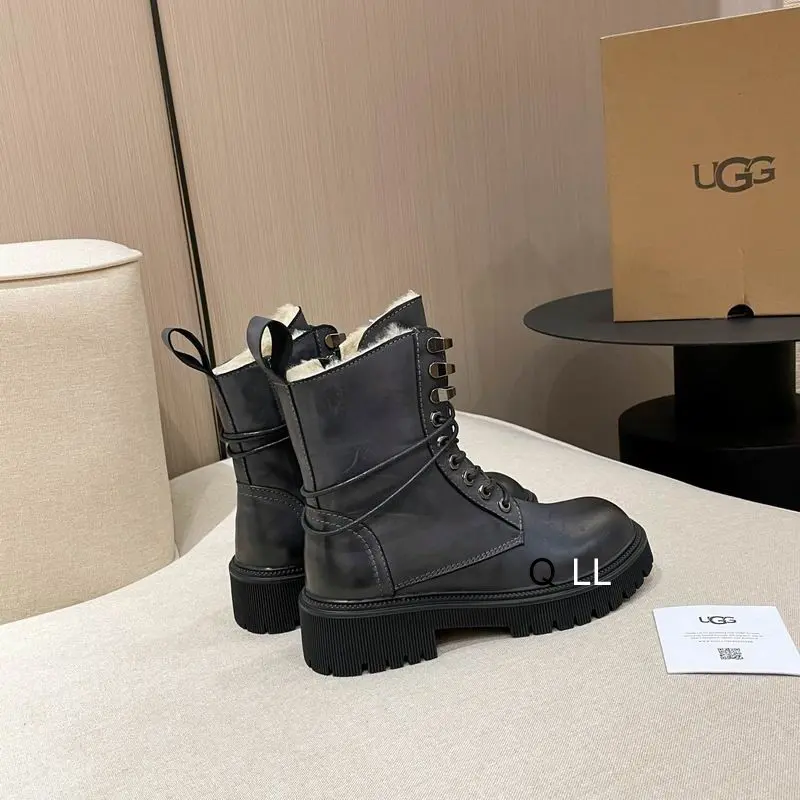 UGG Lace-Up Platform Boot Black 2026 | Drip Kickz UGG Lace-Up Platform Boot Black - Image 2