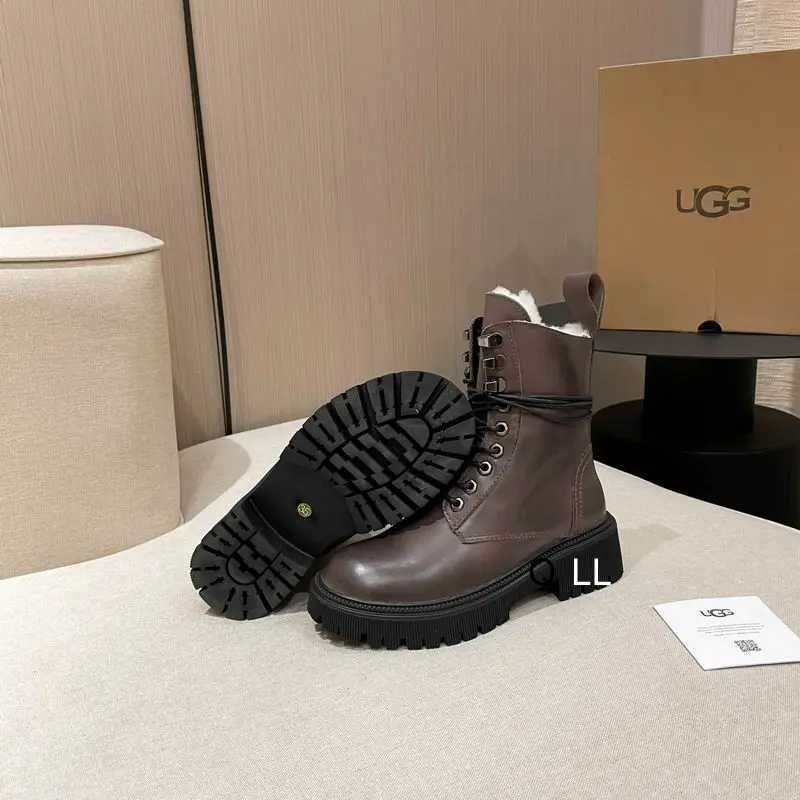 UGG Lace-Up Platform Boot Brown 2026 | Drip Kickz UGG Lace-Up Platform Boot Brown - Image 2