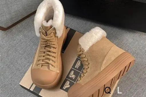 UGG Retro Sports Style Boots Beige