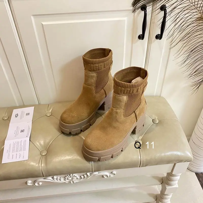 UGG Brooklyn Chelsea Boots Leather Brown 2026 | Drip Kickz UGG Brooklyn Chelsea Boots Leather Brown - Image 2