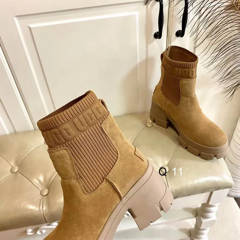UGG Brooklyn Chelsea Boots Leather Brown 2026 | Drip Kickz UGG Brooklyn Chelsea Boots Leather Brown