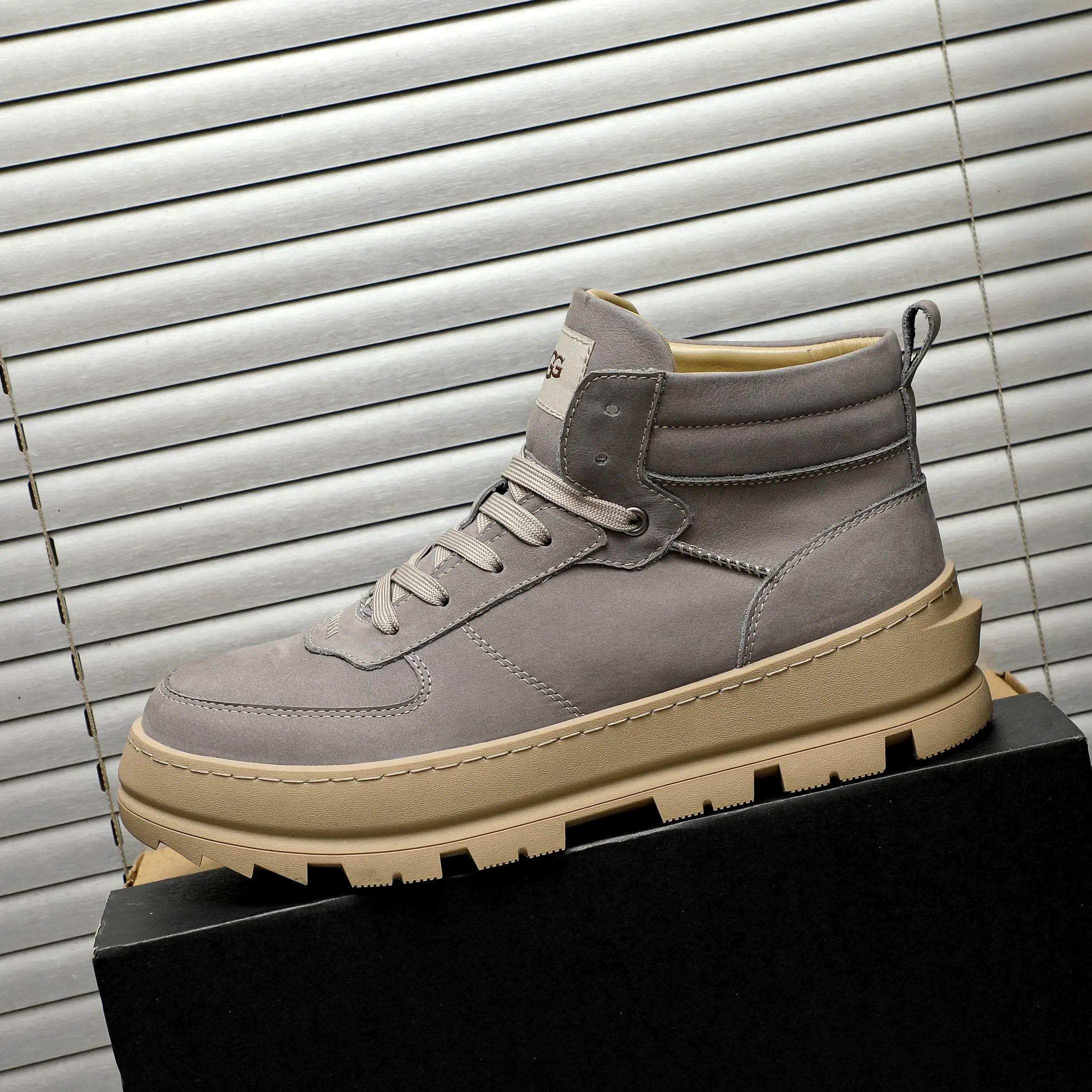 UGG LUG Sneaker Boots Gray 2026 | Drip Kickz UGG LUG Sneaker Boots Gray