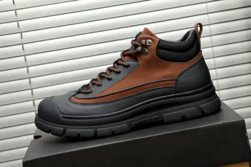 Ugg Full Grain Leather Hiking Boots Brown/Black