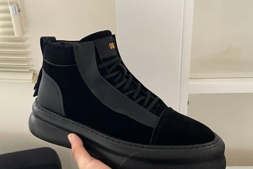 Ugg Liquify Merch Neumel Boot Suede Black