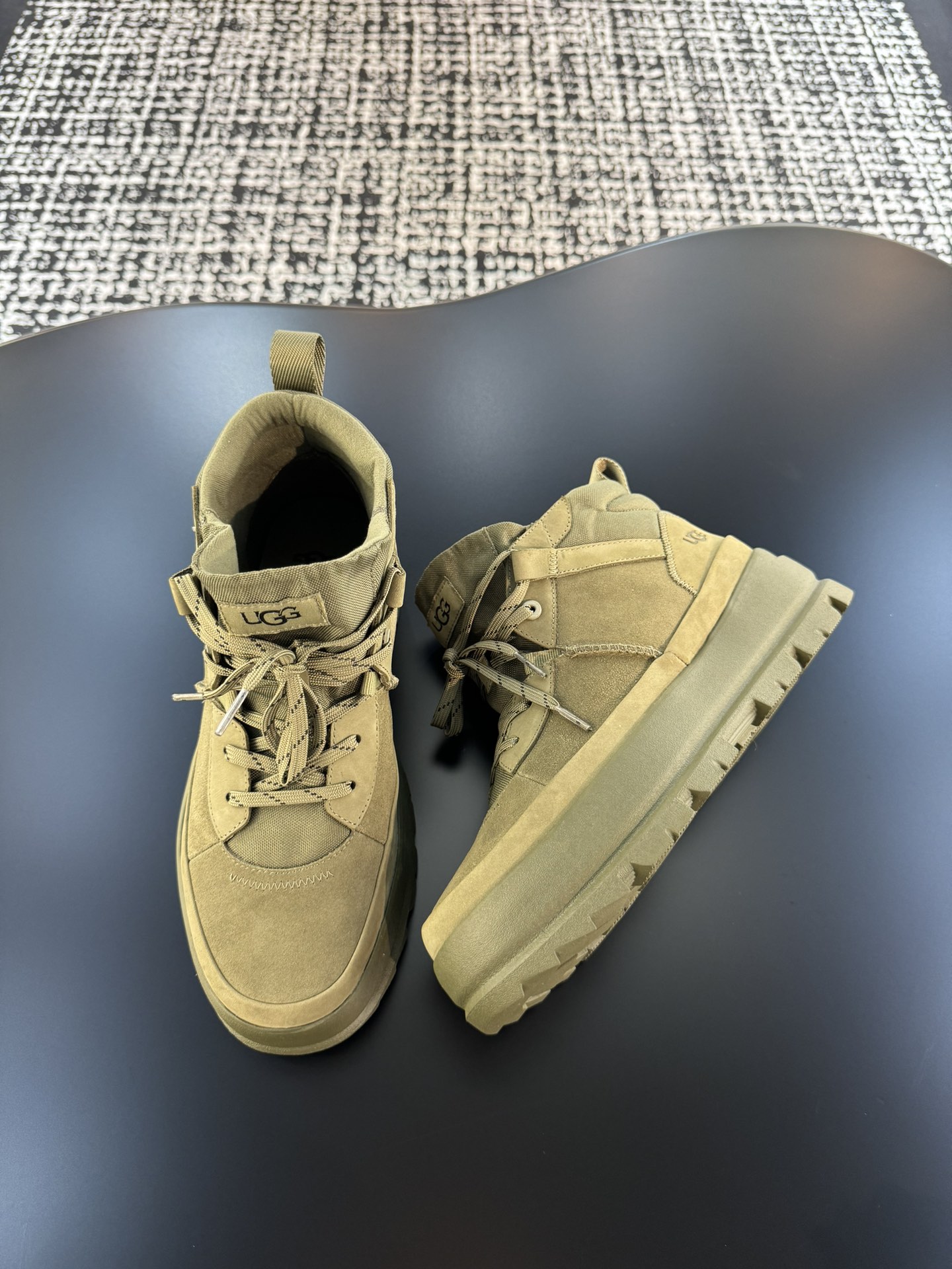 UGG The Lug Chukka Boots Military Green 2026 | Drip Kickz UGG The Lug Chukka Boots Military Green - Image 3